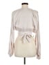 By Together 100% Polyester Ivory Long Sleeve Blouse Size M - photo 2