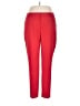 Tahari by ASL Solid Red Dress Pants Size 12 - photo 1