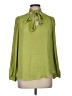 Maison d' Amelie 100% Polyester Solid Green 3/4 Sleeve Blouse Size M - photo 1