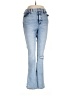 Express Hearts Blue Jeans Size M - photo 1