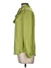 Maison d' Amelie 100% Polyester Solid Green 3/4 Sleeve Blouse Size M - photo 5