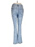 Express Hearts Blue Jeans Size M - photo 2