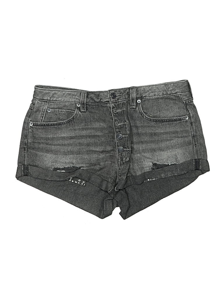 Pre-owned We The Free Denim Shorts In Gray
