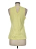 Ideology 100% Polyester Yellow Sleeveless T-Shirt Size M - photo 2