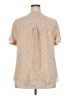 Torrid Tan Short Sleeve Blouse Size 2X Plus (2) - photo 2