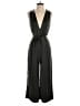 H&M 100% Polyester Solid Gray Jumpsuit Size 2 - photo 1