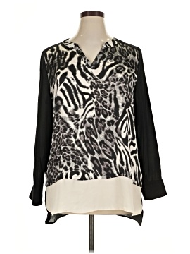 Susan Graver Long Sleeve Blouse (view 1)