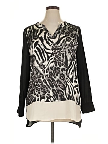 Susan Graver Long Sleeve Blouse (view 1)