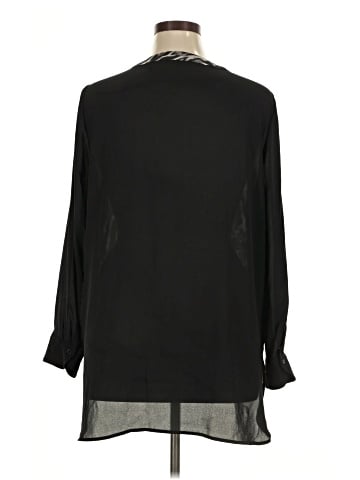 Susan Graver Long Sleeve Blouse (view 2)