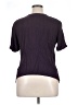 Coldwater Creek Purple Short Sleeve Top Size 1X (estimated) - photo 2