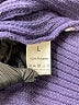 Unbranded 100% Polyester Purple Cardigan Size L - photo 7