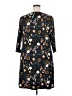 Nine Britton Floral Black Casual Dress Size 2X - photo 2