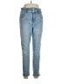 Ann Taylor Solid Blue Jeans Size 12 - photo 1
