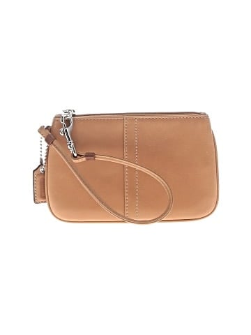 Coach Factory Leather Wristlet (view 1)