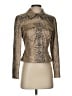 Carmen Marc Valvo 100% Acetate Gold Jacket Size 4 - photo 1
