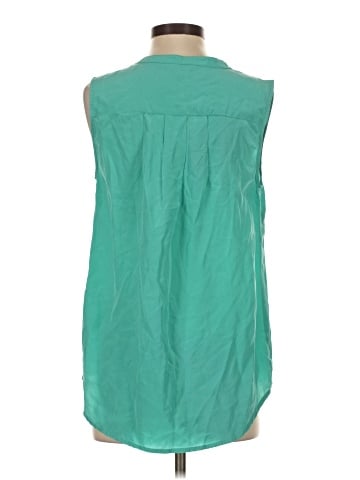 Garnet Hill Sleeveless Blouse (view 2)