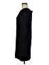 Sandro 100% Polyester Solid Black Blue Casual Dress Size Med (2) - photo 5