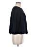 Uniqlo Black 3/4 Sleeve Blouse Size M - photo 4