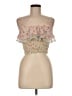 Storia 100% Polyester Orange Sleeveless Top Size M - photo 1