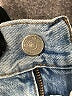 Denimist 100% Cotton Hearts Blue Jeans Size 26 waist - photo 4