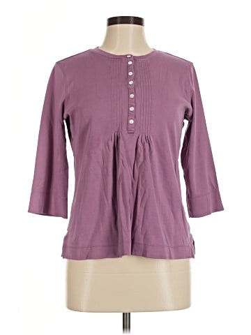 L.L.Bean 3/4 Sleeve Blouse (view 1)