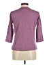 L.L.Bean Purple 3/4 Sleeve Blouse Size M - photo 2