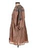 By Anthropologie 100% Cotton Paisley Brown Casual Dress Size S - photo 5