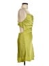 Windsor Solid Green Cocktail Dress Size M - photo 4