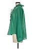 Heartloom Green Long Sleeve Blouse Size M - photo 5