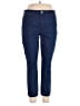 Flawless Polka Dots Blue Jeggings Size 14 - photo 1