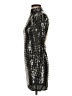 Superdown Metallic Silver Cocktail Dress Size S - photo 5