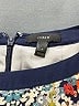 J.Crew 100% Silk Paisley Gray Casual Dress Size 4 - photo 7