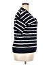 J.Crew 100% Nylon Blue Short Sleeve Turtleneck Size XXL (estimated) - photo 4
