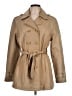 Wilsons Leather 100% Polyester Tan Trenchcoat Size L - photo 1