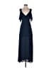 BCBGMAXAZRIA 100% Polyester Blue Cocktail Dress Size 0 - photo 1