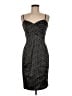 Nine West 100% Polyester Polka Dots Black Cocktail Dress Size 8 - photo 1