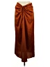 Future Collective 100% Recycled Polyester Orange Formal Skirt Size S - photo 2