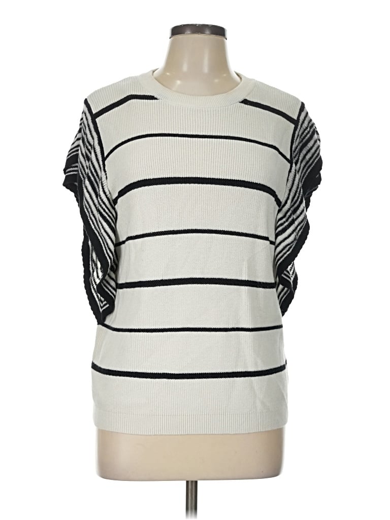 Pre-owned Andree By Unit Sweater Vest In Ivory