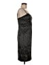 Nine West 100% Polyester Polka Dots Black Cocktail Dress Size 8 - photo 4