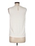 L.K. Bennett 100% Lyocell Ivory Sleeveless Blouse Size M - photo 2
