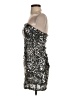 2b bebe 100% Polyester Metallic Silver Cocktail Dress Size S - photo 5