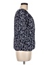 MICHAEL Michael Kors Blue 3/4 Sleeve Blouse Size M - photo 4