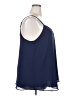 Torrid 100% Polyester Blue Sleeveless Blouse Size 2X Plus (2) - photo 4