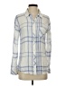 Rails 100% Rayon Plaid Ivory Long Sleeve Button-Down Shirt Size S - photo 1