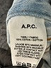 A.P.C. 100% Cotton Stripes Blue Jeans Size 32 waist - photo 8