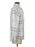Rails 100% Rayon Plaid Ivory Long Sleeve Button-Down Shirt Size S - photo 4