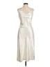 Forever 21 Metallic Silver Cocktail Dress Size M - photo 1