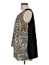 DG^2 by Diane Gilman 100% Polyester Brown Sleeveless Blouse Size L - photo 5