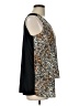 DG^2 by Diane Gilman 100% Polyester Brown Sleeveless Blouse Size L - photo 4