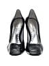 Gianni Bini 100% Leather Black Heels Size 8 1/2 - photo 2